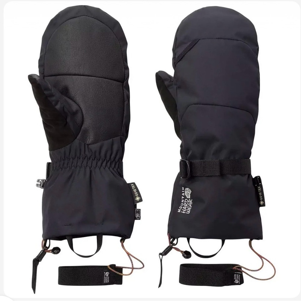 Mountain Hardwear Black Insulated Mittens